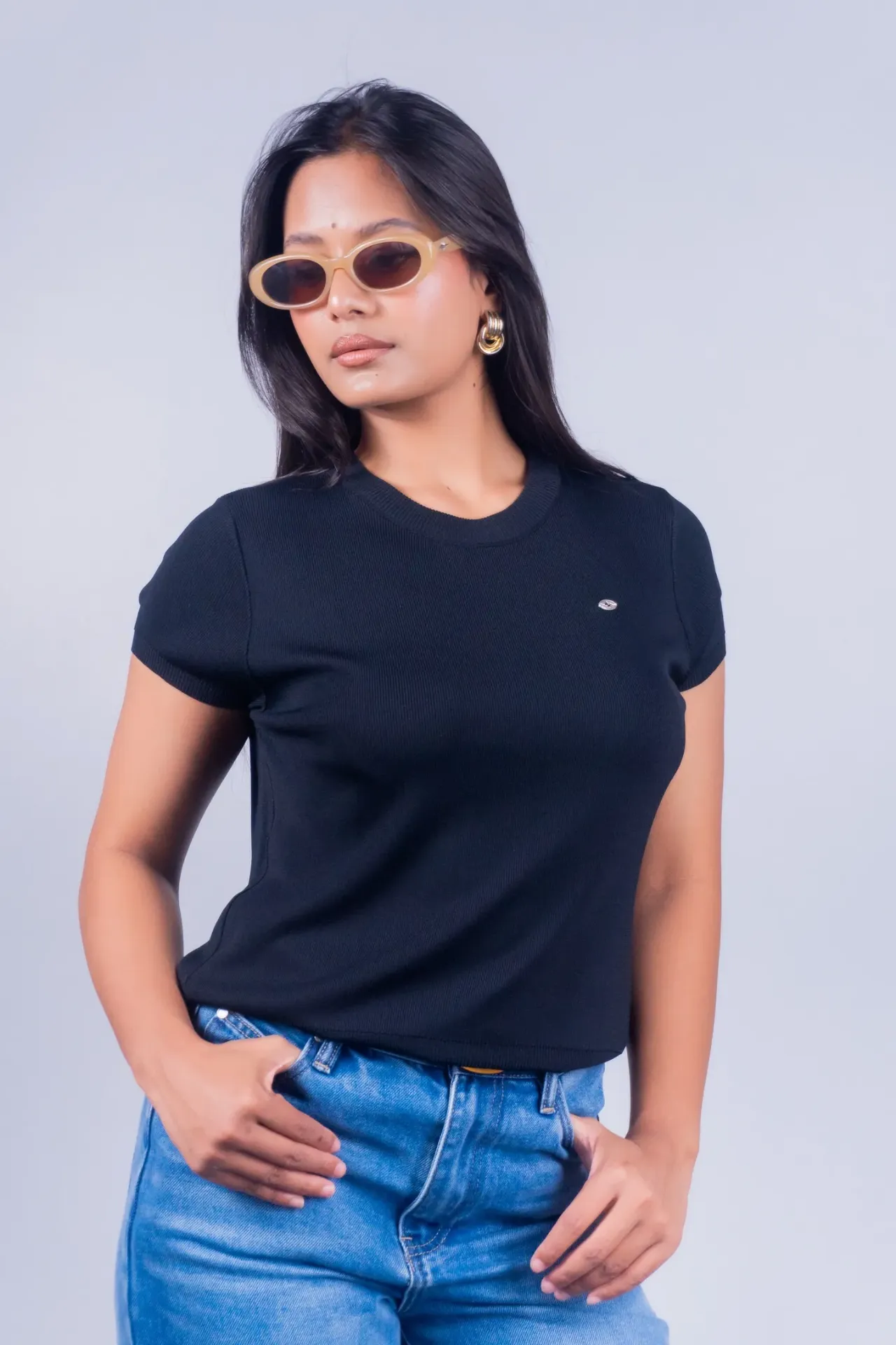 55322 ACRYLIC HALF TEES